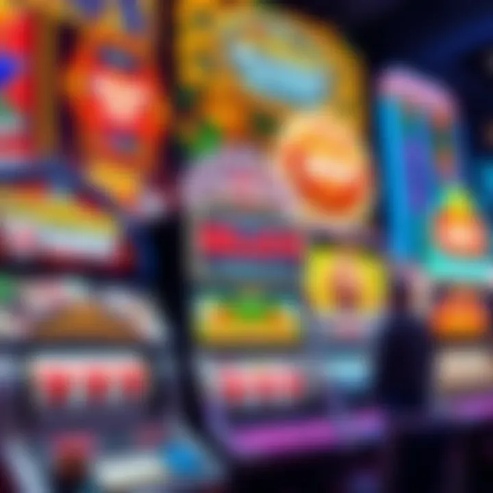 A collage of popular slot games available on online platforms