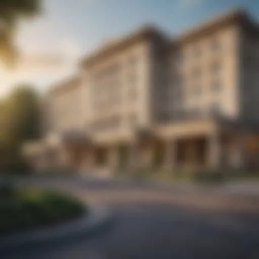 Exterior view of Nemacolin Woodlands Casino showcasing its stunning architecture