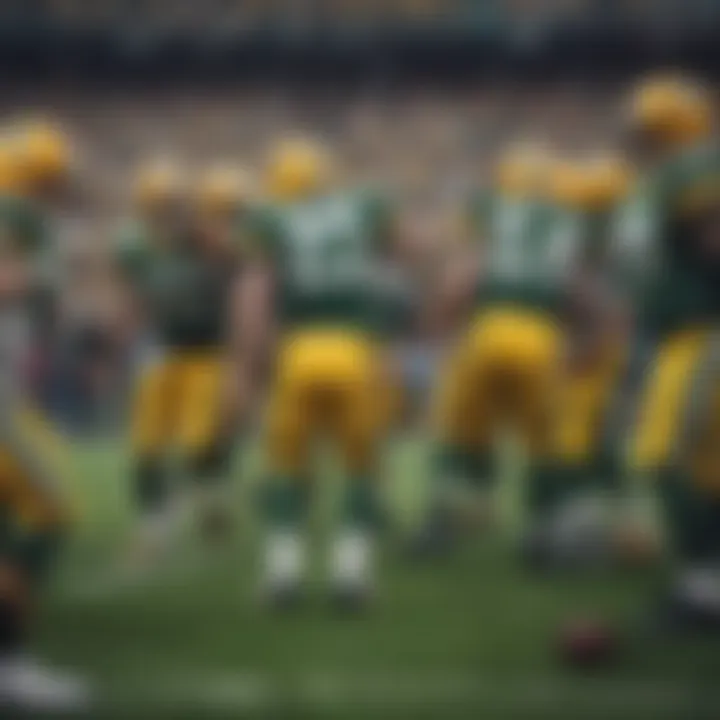 Collage of iconic Packers Super Bowl moments