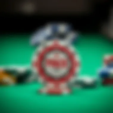 An artistic representation of poker chip designs tailored for gameplay enhancement.