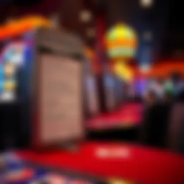 Responsible gambling information displayed prominently at Big D Casino