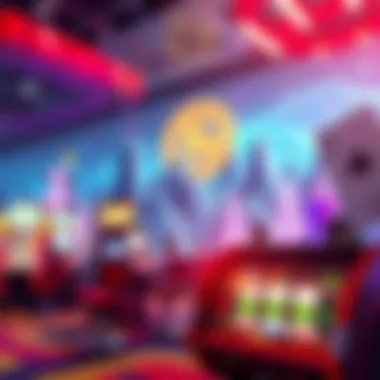 The Technological Revolution in Gaming A vibrant digital landscape representing gaming technology