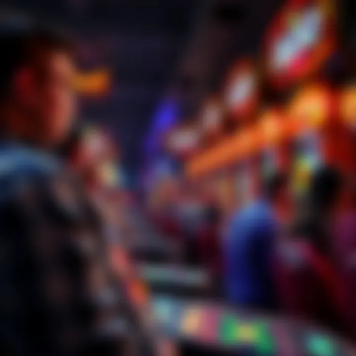 A community of players engaged in slot gaming