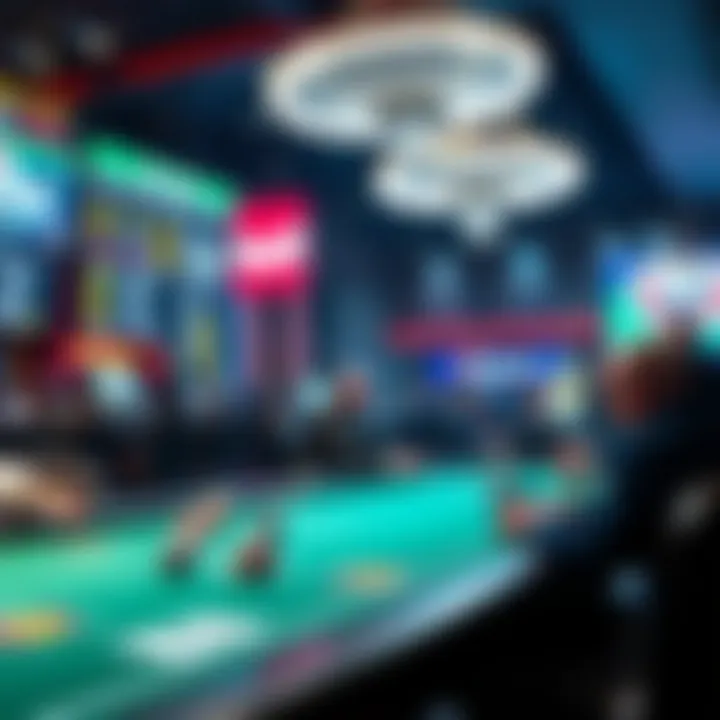 Overview of various betting options available in the app