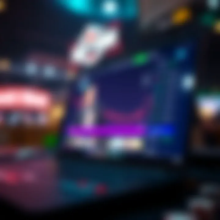 User Interface of a Betting Site User interface of a betting site