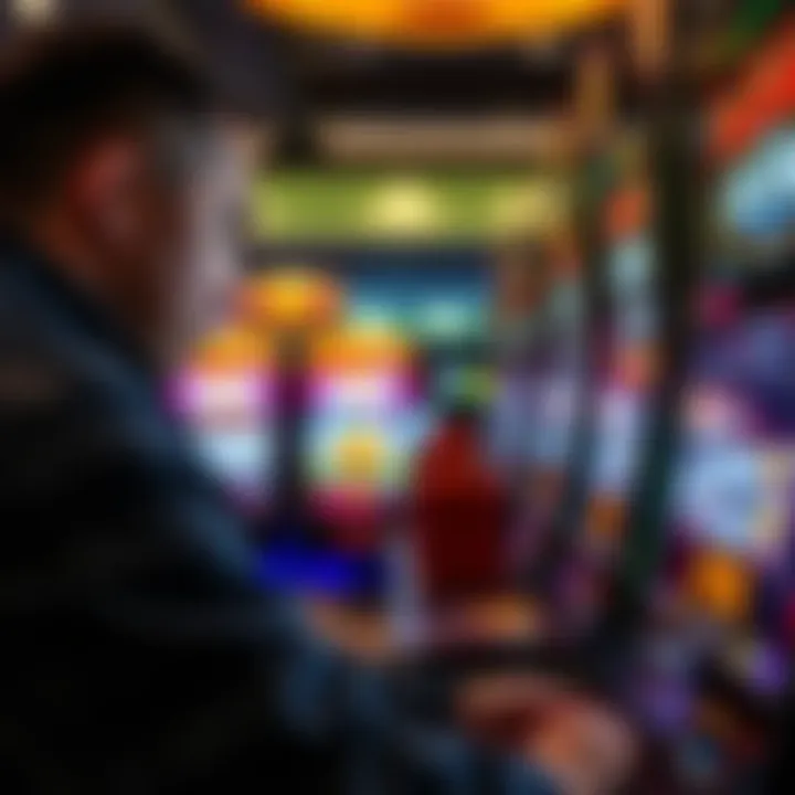 Player engaging with the Buffalo Legends slot machine