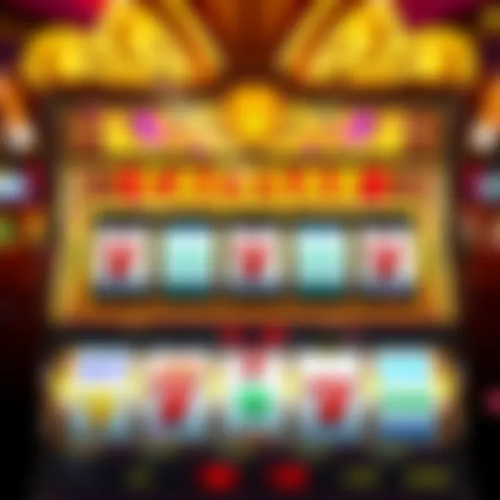A vibrant depiction of Caesar Slots featuring its progressive jackpot interface
