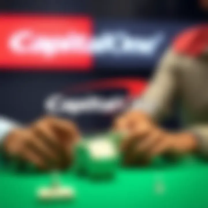 Partnerships between Capital One and betting companies