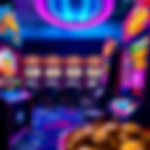 Vibrant interface of Cashman Casino showcasing slot machines