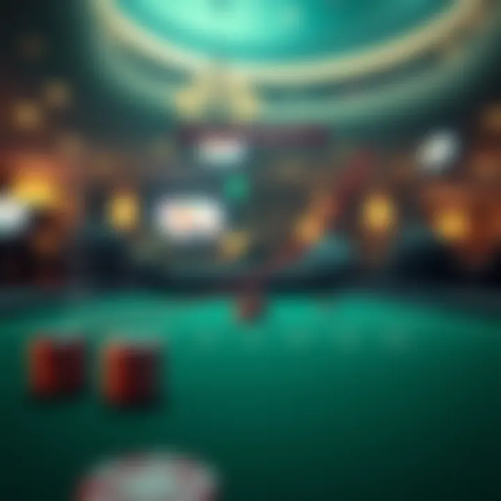 Graph illustrating the impact of bankroll management on blackjack success