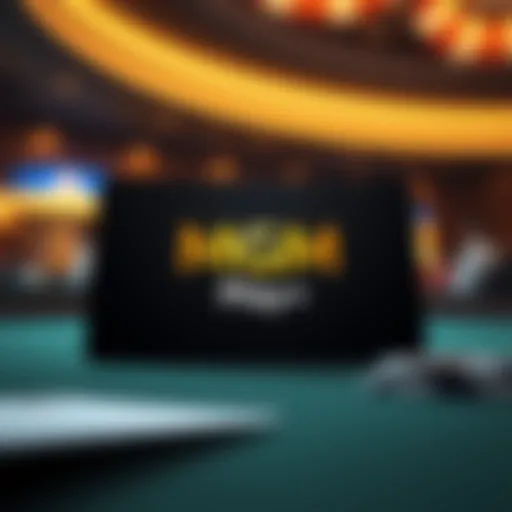 Close-up view of the MGM Play+ Card showcasing its sleek design