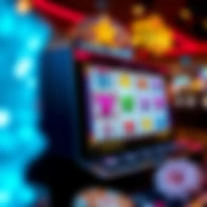 Gameplay interface showcasing features of the slot