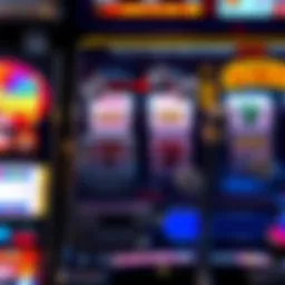 Intricate slot machine mechanics diagram