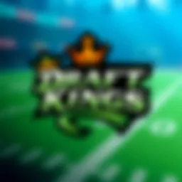 DraftKings logo featuring dynamic design