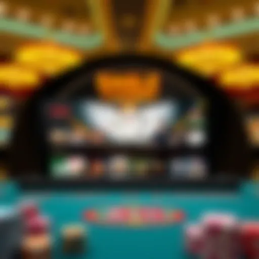 Eagle Casino Online gaming interface showcasing diverse options