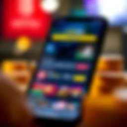 Interface of a betting app showcasing free bet promotions