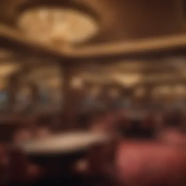 The Elegant Atmosphere of Borgata Poker Borgata Poker Room Interior