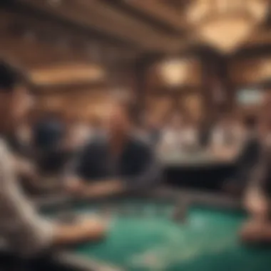 Exciting Tournament Setup at Borgata Borgata Poker Tournament Setup