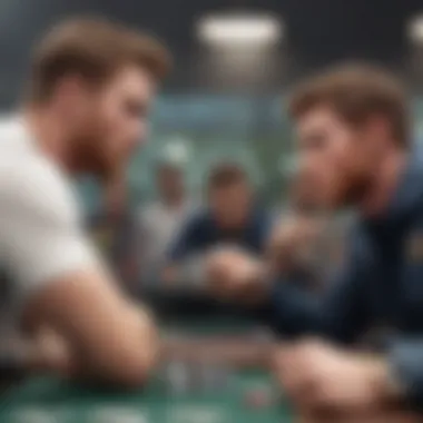 Analyzing the Challenge Ahead A potential opponent analyzing Canelo's fight style
