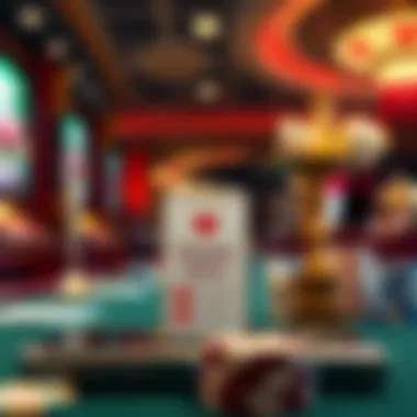 Infographic illustrating advantages and potential drawbacks of casino apps