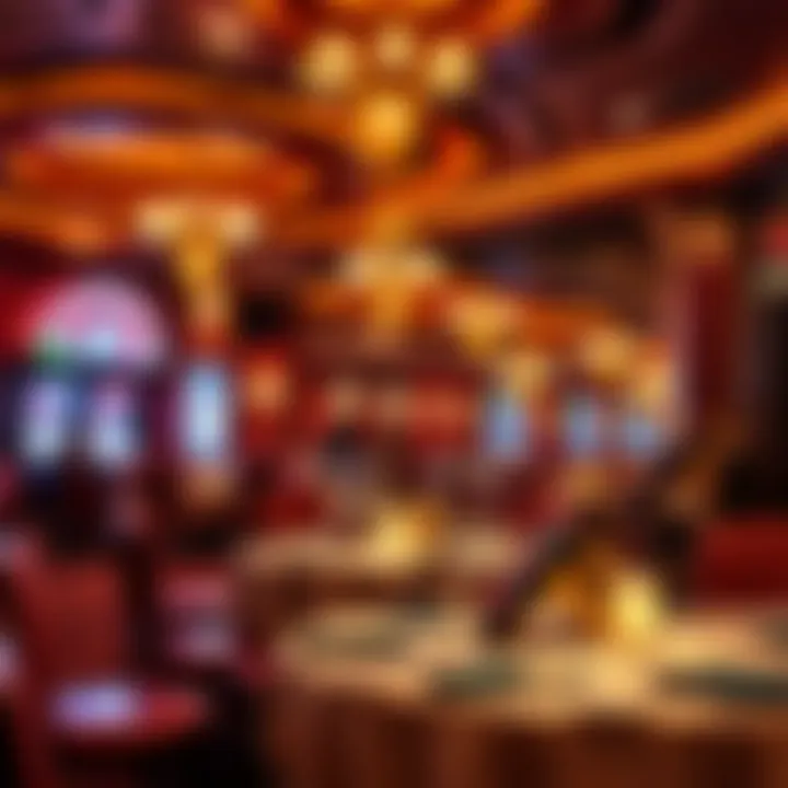 Prominent casino restaurant offering exquisite dining options