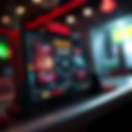 Visual representation of a crash game interface highlighting its mechanics.