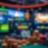 Diverse online betting platforms showcasing various bonuses