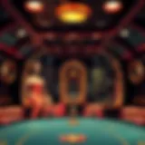 Luxurious high roller pod interior showcasing opulence and exclusivity