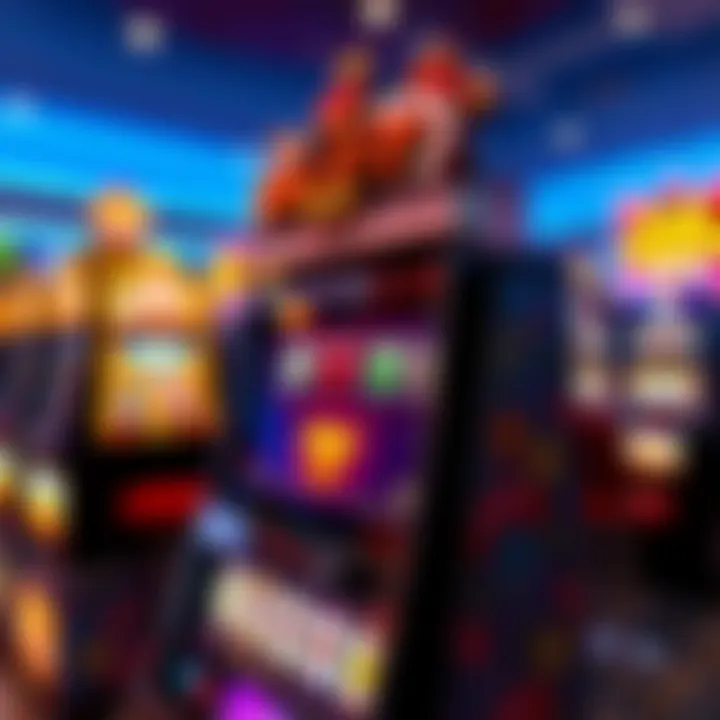 Vibrant Hollywood-themed slot machine interface