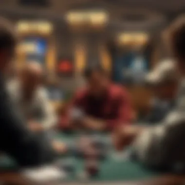 Strategic analysis of a poker game