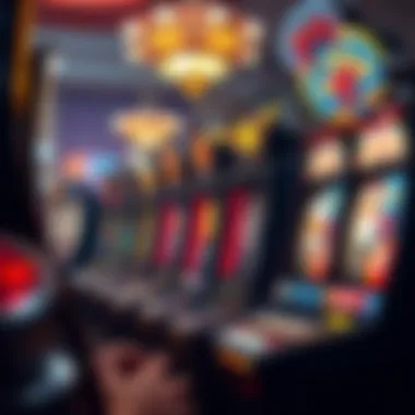 Illustration of the psychological elements influencing player decisions at slot machines