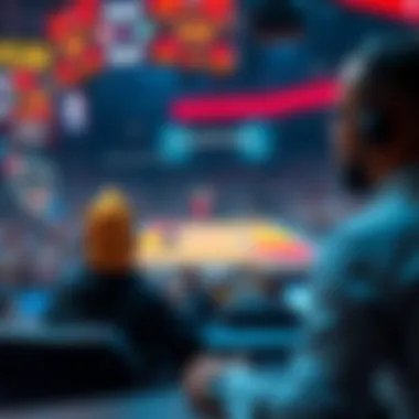 Chart illustrating user engagement and betting patterns