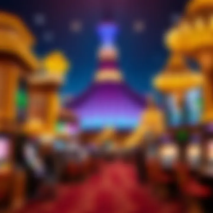 Visual representation of Las Atlantis Casino's vibrant atmosphere