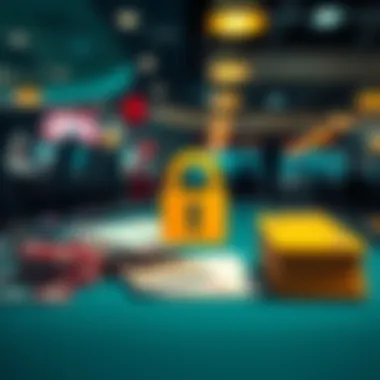 Secure Payment Options Representation of secure payment methods for online gambling