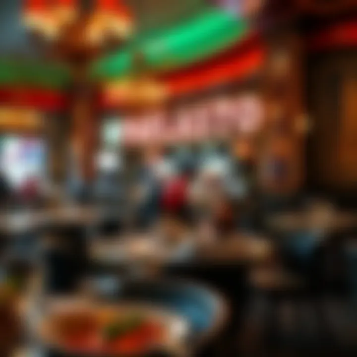 Diverse dining options available at Palace Station