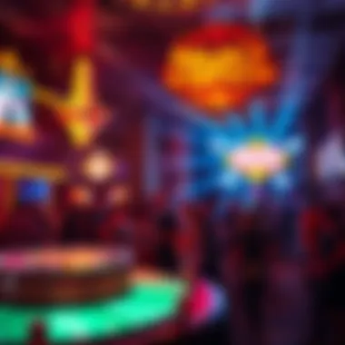 Vibrant entertainment event at Palace Station