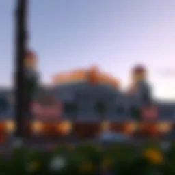 Exterior view of Palace Station Vegas showcasing its architectural design