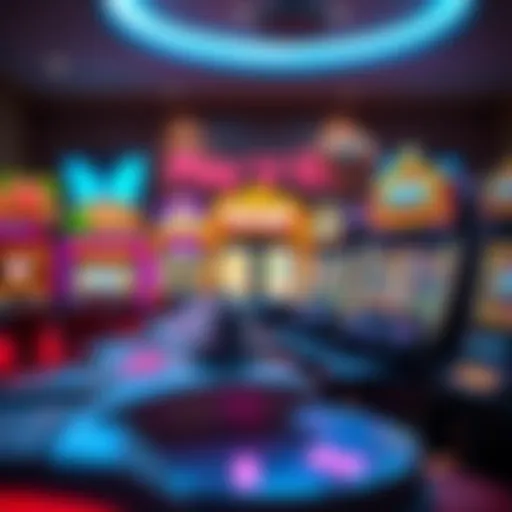 A vibrant display of Play n Go slot games showcasing their unique themes and graphics.