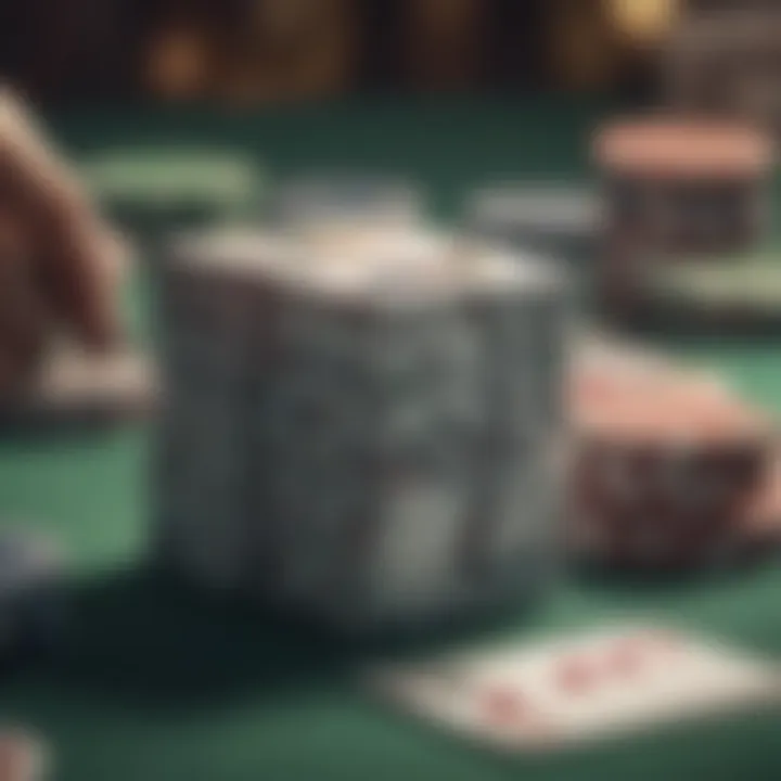 A detailed illustration of popular poker game types available online