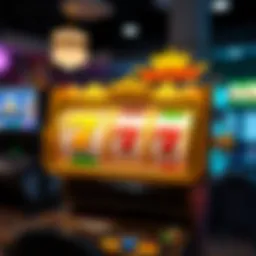 A captivating display of royal reels slot machine graphics