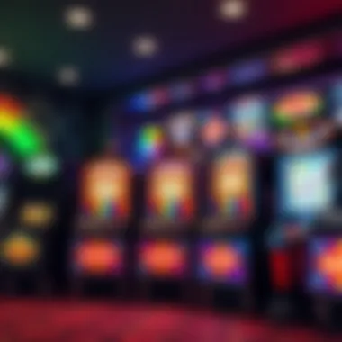 A chart showcasing different types of slot machines and their features.