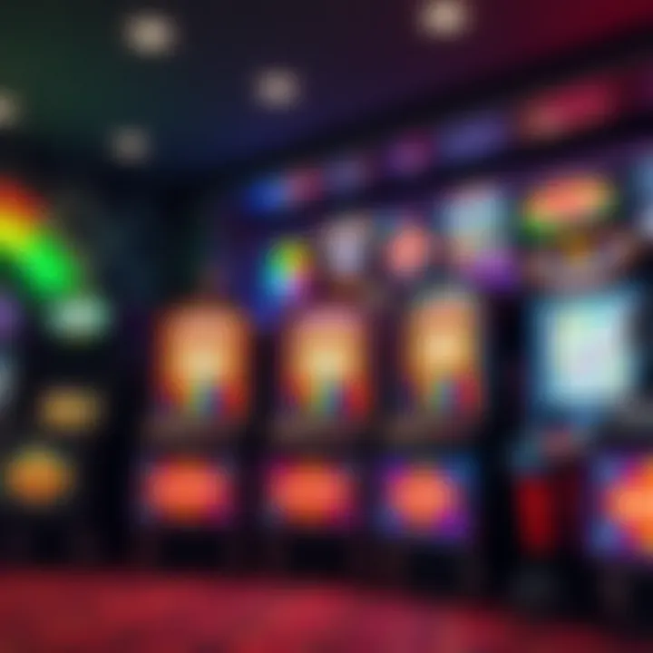 A chart showcasing different types of slot machines and their features.