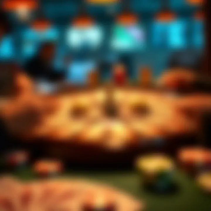 A strategic game board with food-related symbols representing takeout options.