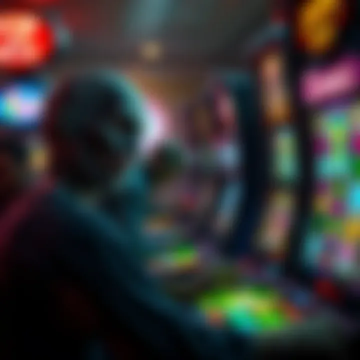 Visual representation of psychological effects and player engagement with zombie motifs.