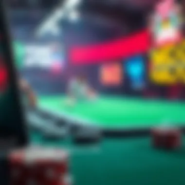 Technological Advancements in Sports Betting A graphic illustrating the technological advancements in sports betting platforms.