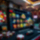 An innovative pocket casino interface showcasing diverse gaming options.