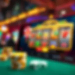 Innovative interface of the Vegas casino slots app showcasing user-friendly design