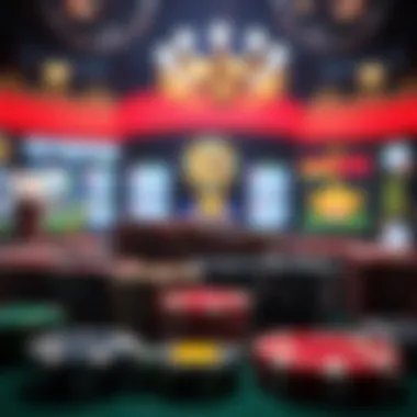Visual representation of different poker game types available for download