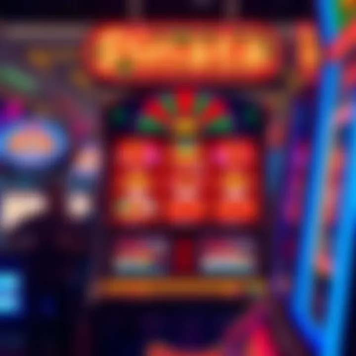 Colorful piñata slot machine display showcasing vibrant graphics