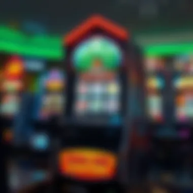 An informative graphic on responsible gaming practices for slot machine players.